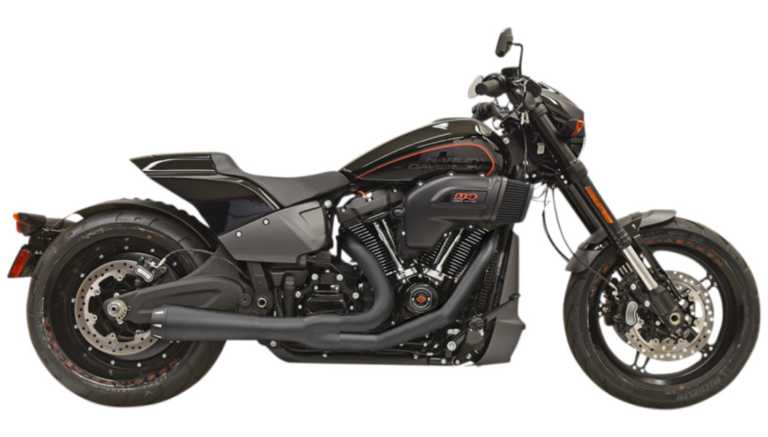 Bassani Road Rage 2:1 Exhaust System – Black. To Fit: 2018-Up Softail Breakout, Fat Boy & FXDR