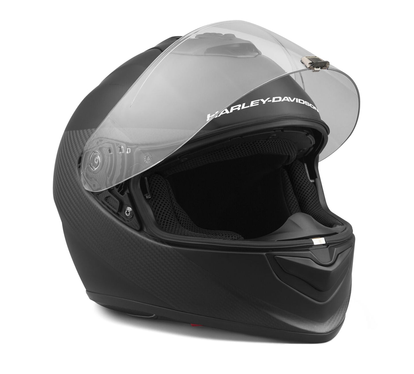 Harley-Davidson Men's H-D Brawler Carbon Fiber X09 Full Face Sun Shield Helmet