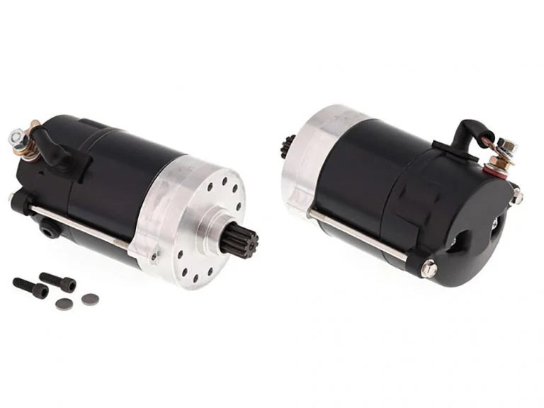 1.4kw Hitachi Starter Motor – Black. Fits Big Twin 1970-1988