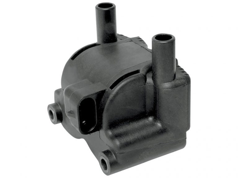 Ignition Coil – Black. Fits Twin Cams 1999-2006 & Sportsters 2004-2006 Models with Carburettor