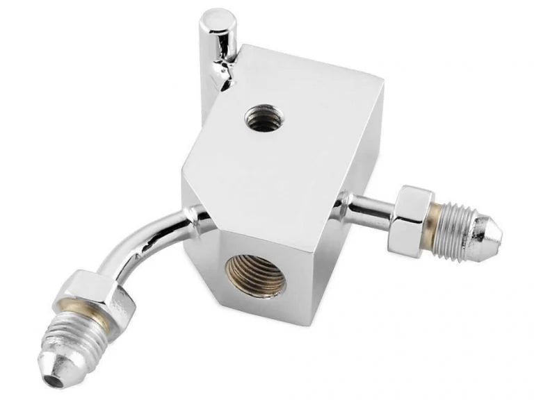 Rear Brake Tee. Fits Softail 2000-2006