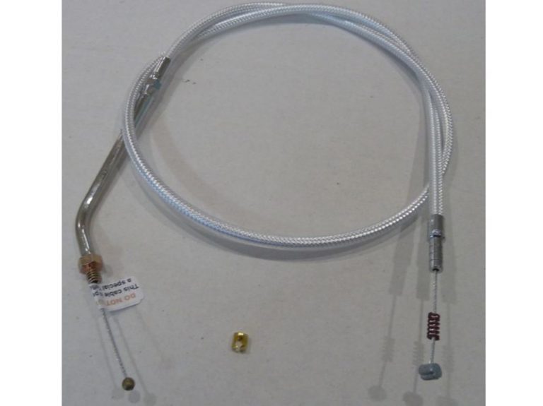 30″ Idle Cable – Sterling Chromite. Fits Sportster 1988-1995