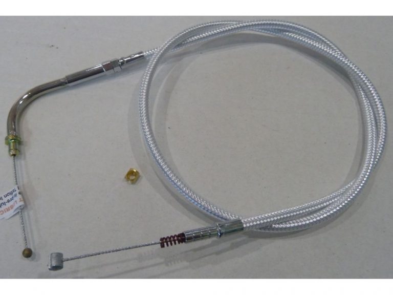 28-1/2″ Idle Cable – Sterling Chromite. Fits Big Twin 1996up