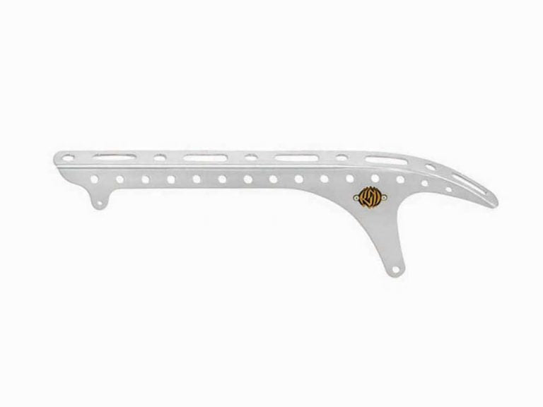 Tracker Belt Guard – Chrome. Fits FXST 2007up