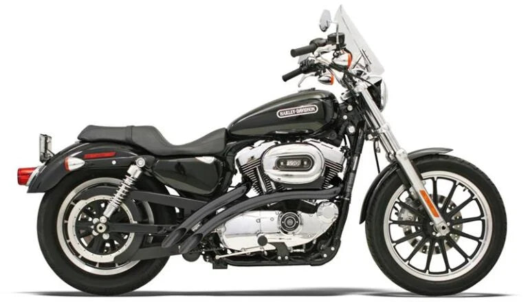 Bassani Radial Sweeper Exhaust – Black. To Fit: ’07-13 Sportster