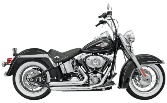 Bassani DNT 4″ Straight Can Slip-On Mufflers – Chrome with Chrome Billet End Cap. To Fit: 1995-2016 Bagger. (Copy)