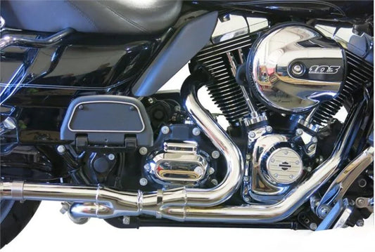 Bassani 2×2 Chrome Dual Exhaust. To Fit: ’09-16 Dresser