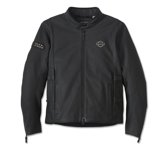 Harley-Davidson Men's Paradigm Triple Vent System 2.0 Leather Jacket - Black Beauty