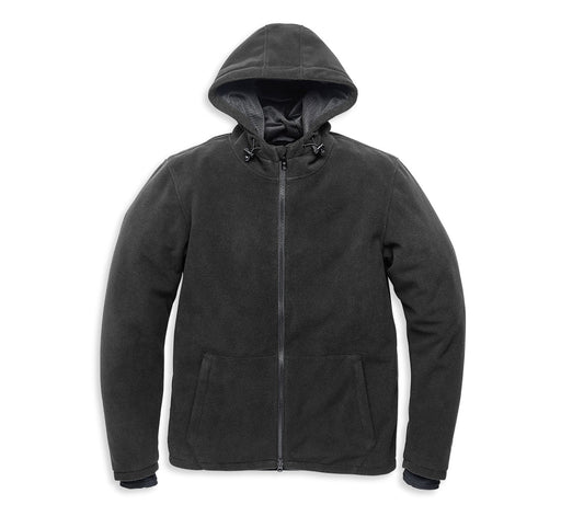 Harley-Davidson Mens Cross Roads II Waterproof Fleece Jacket - Black