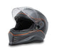 Harley-Davidson Division X15 Sunshield Full Face Helmet - Grey/Orange