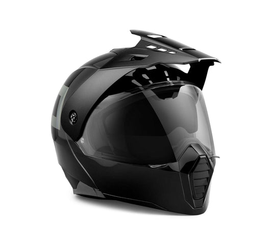 Harley-Davidson Grit Adventure J09 Modular Helmet - Gloss Black