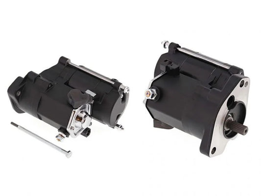 1.4kw Starter Motor – Black. Fits Big Twin 1989-2006