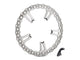 15in. Left Hand Front Jagged Big Brake Disc Rotor. Fits Softail Street Bob, Breakout & Low Rider 2018up & Standard 2020up