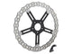 15″ Right Hand Front Jagged Big Brake Disc Rotor. Fits Dyna 2006-2017 with OEM Cast Wheel