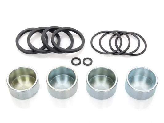 Front & Rear Caliper Rebuild Kit with Pistons & Seals.. Fits Big Twin 2000-2007 & . Models