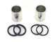Front Caliper Rebuild Kit with Pistons & Seals. Fits Sportster 2004-2006