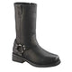 Harley-Davidson Hustin 11-Inch Waterproof Mens Harness Motorcycle Boots - Black