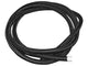 3/8″ Braided Steel Oil Line – Black