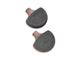 Brake Pads. Fits Front on Sportster 1984-1999, Big Twin 1984-1999 & Springer Softail 1988up