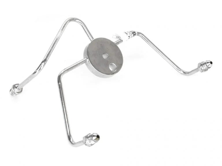 #3 Front Brake Tee – Chrome. Fits Narrow Glide Front Ends with Dual Disc Rotors
