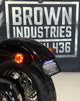 Brown Industries B-Tail Tail Tidy Version 1 – Black. Fits 2013-2017 Dyna Street Bob & 2016-2017 Low Rider S