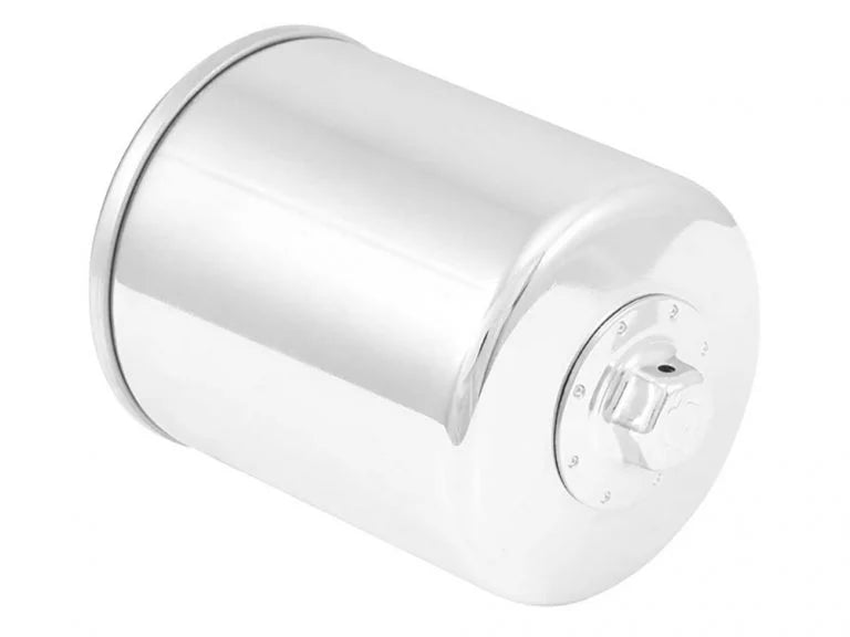 Oil Filter – Chrome. Fits Twin Cam 1999-2017 & Milwaukee-Eight 2017up