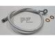 22″ Upper Front Brake Line with 7/16″ x 35 Degree Banjo – Sterling Chromite