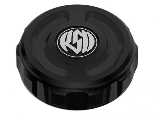 Cafe Oil Filler Cap – Black Ops. Fits Softail 2000up.