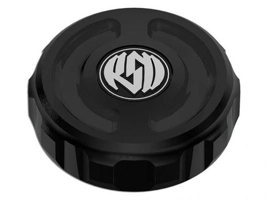 Cafe Oil Filler Cap – Black Ops. Fits Dyna 2006up & Touring 2007-2011.