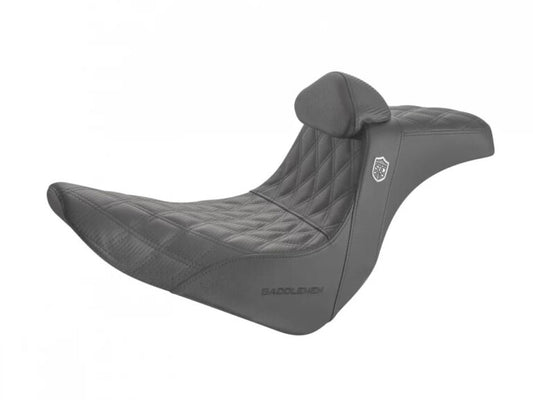 Pro Series SDC Performance Gripper Dual Seat with Driver’s Lumbar Rest. Fits Sport Glide & Low Rider 2018up & Low Rider S 2020up
